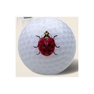 FL Golf Ladies Crystal Golf Balls 1 Dozen   Ladybug 