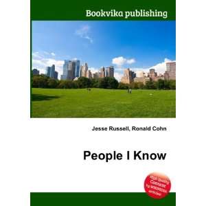  People I Know Ronald Cohn Jesse Russell Books