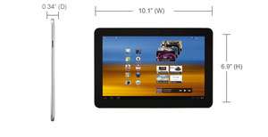   tablet design gray back operating system android 3 1 honeycomb camera