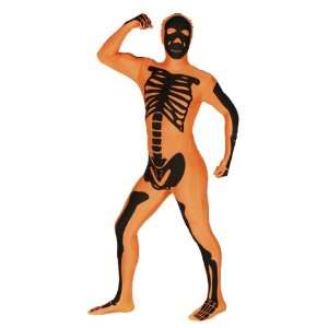 Orange Skeleton Morphsuit  L Toys & Games