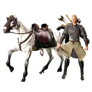    Lord of the Rings Legolas w/ Horse Deluxe Set Toys & Games