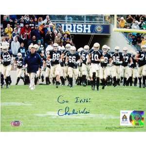  Signed Weis Picture   with Go  Inscription Sports 