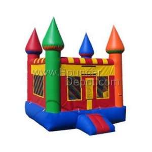  Rainbow Castle Moon Bounce Toys & Games