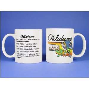  Oklahoma Scissortail Mug with History 