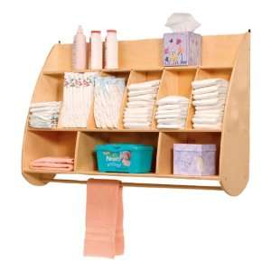   on the Wall Diaper Storage by Whitney Brothers