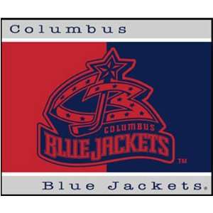  NHL Hockey Columbus Blue Jackets 60X50 All Star Blanket 