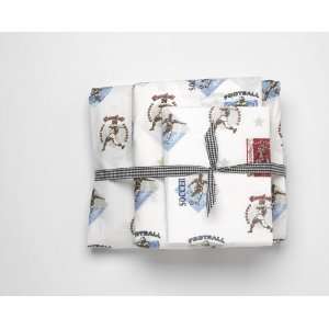  Whistle & Wink Vintage Sports Sheet Set   Twin Baby