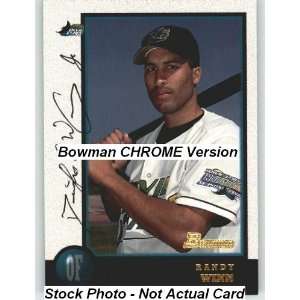  1998 Bowman Chrome #316 Randy Winn   Tampa Bay Devil Rays 