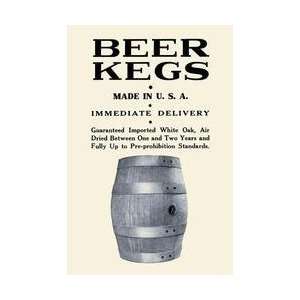  Beer Kegs 20x30 poster