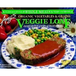 Amys Organic Veggie Loaf Whole Meal,10 Oz (Pack of 12)  
