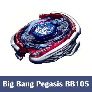 Beyblade 4D Big Bang Pegasus BB105 Launcher Metal Masters Fusion Fight 