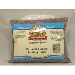 Christmas Jingle Sanding Sugar (Bulk, 8 lb)  Grocery 