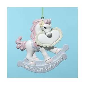  Club Pack of 12 Rocking Horse Babys 1st Christmas 
