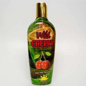   2012 Most WILD CHERRY 44x Hot Bronzer Tanning Lotion 8.5 oz. Beauty