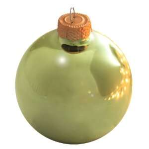  Shale Green Ball Ornament   2 Shale Green Ball Ornament 