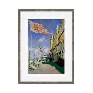 The Hotel Des Roches Noires At Trouville 1870 Framed Giclee Print 