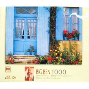   Ben 1000 ~ House with Blue Door, France ~ Jigsaw Puzzle Toys & Games