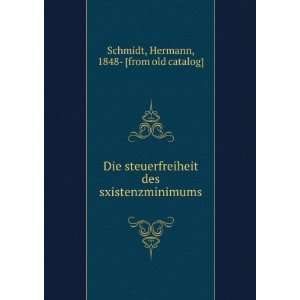  Die steuerfreiheit des sxistenzminimums Hermann, 1848 