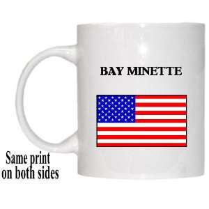  US Flag   Bay Minette, Alabama (AL) Mug 