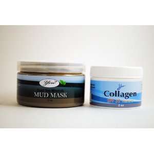  Dead Sea Minerals Mud Mask with Free Collagen Cream 