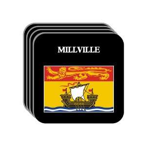  New Brunswick   MILLVILLE Set of 4 Mini Mousepad 