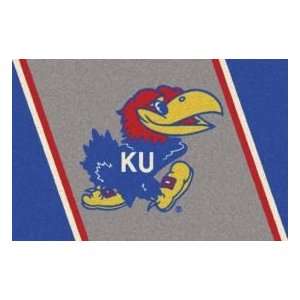  Milliken University Of Kansas 3 10 x 5 4 blue Area Rug 