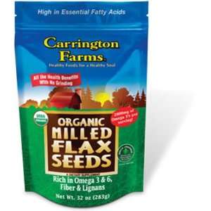 Carrington Farms Milled Flax Seeds Grocery & Gourmet Food