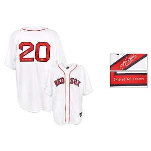 Mounted Memories Boston Red Sox Kevin Youkilis Autographed Jersey with 