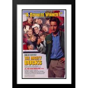  The Mighty Ducks 32x45 Framed and Double Matted Movie 