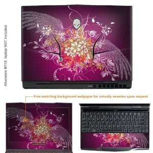  Protective Decal Skin Sticker for Alienware M11X case 