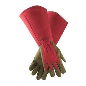  West County 054RXL Gauntlet Rose Glove, Ruby, Extra Large 
