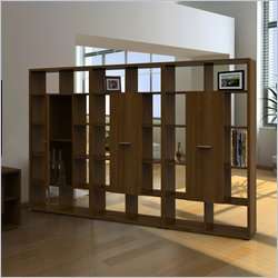 Nexera Concept Cube Bookcase Cinnamon Cherry Room Divider 687174996553 