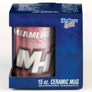  MIAMI HEAT 15OZ CERAMIC COFFEE MUG