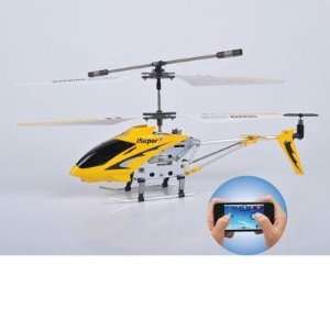    NEW iSuper RC Helicopter Yellow Sm   iHeli 007