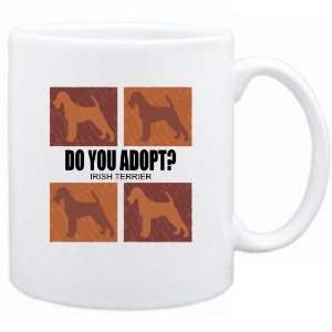  New  Do You Adopt Irish Terrier ?  Mug Dog