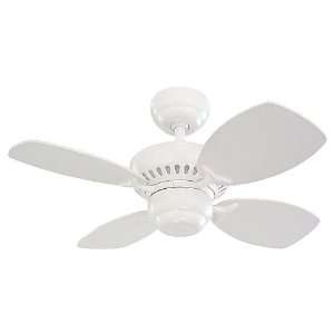  4CO28WH û Monte Carlo Ceiling Fan Colony II Collection 