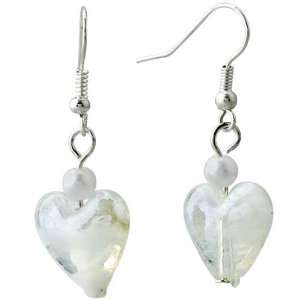  Clear Heart Earrings For Women Pugster Jewelry