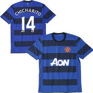 Manchester United 2011/12 Blue Jersey CHICARITO 14  