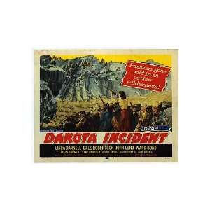  Dakota Incident Original Movie Poster, 14 x 11 (1956 