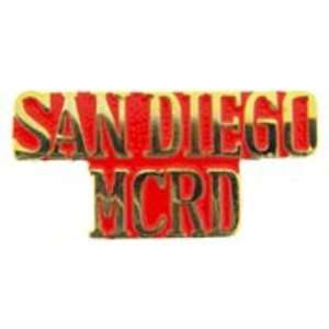  U.S.M.C. San Diego MCRD Pin 1 Arts, Crafts & Sewing