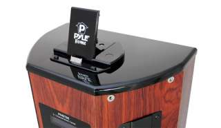 NEW Pyle iPad/iPhone/iPod Dock 600W 2.1 Channel Home Theater Tower 