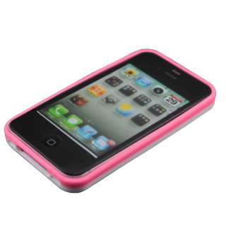   TPU Bumper Frame Case Cover For Apple Iphone GSM & CDMA 4 4G 4S  