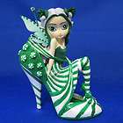 Candy Cane Crazy Fairy Figurine Jasmine Becket Griffith  