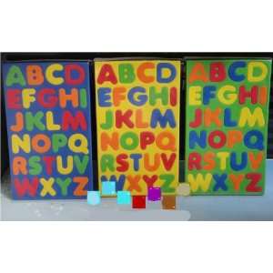   Foam Alphabet Letters Matching Puzzle Magnet 26 pieces Toys & Games