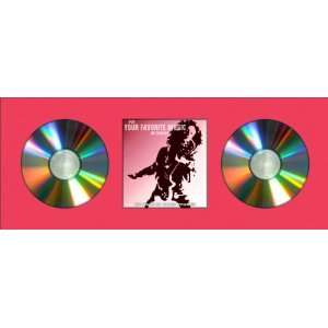   7x18 Hot Pink 2 CD / Cover Art Display Mat (2CDMATPK)