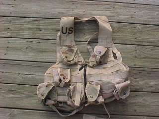 MOLLE II CARRIER VEST WITH 9 POUCHES NICE ITEM  