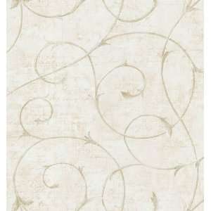  Brewster 280 70501 Beacon House Intrigue Scroll Wallpaper 