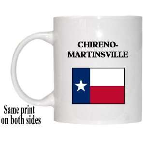   US State Flag   CHIRENO MARTINSVILLE, Texas (TX) Mug 