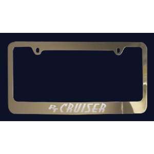  Chryler Pt Cruiser License Plate Frame (Zinc Metal 
