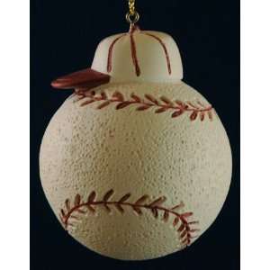  Baseball & Cap Christmas Ornament